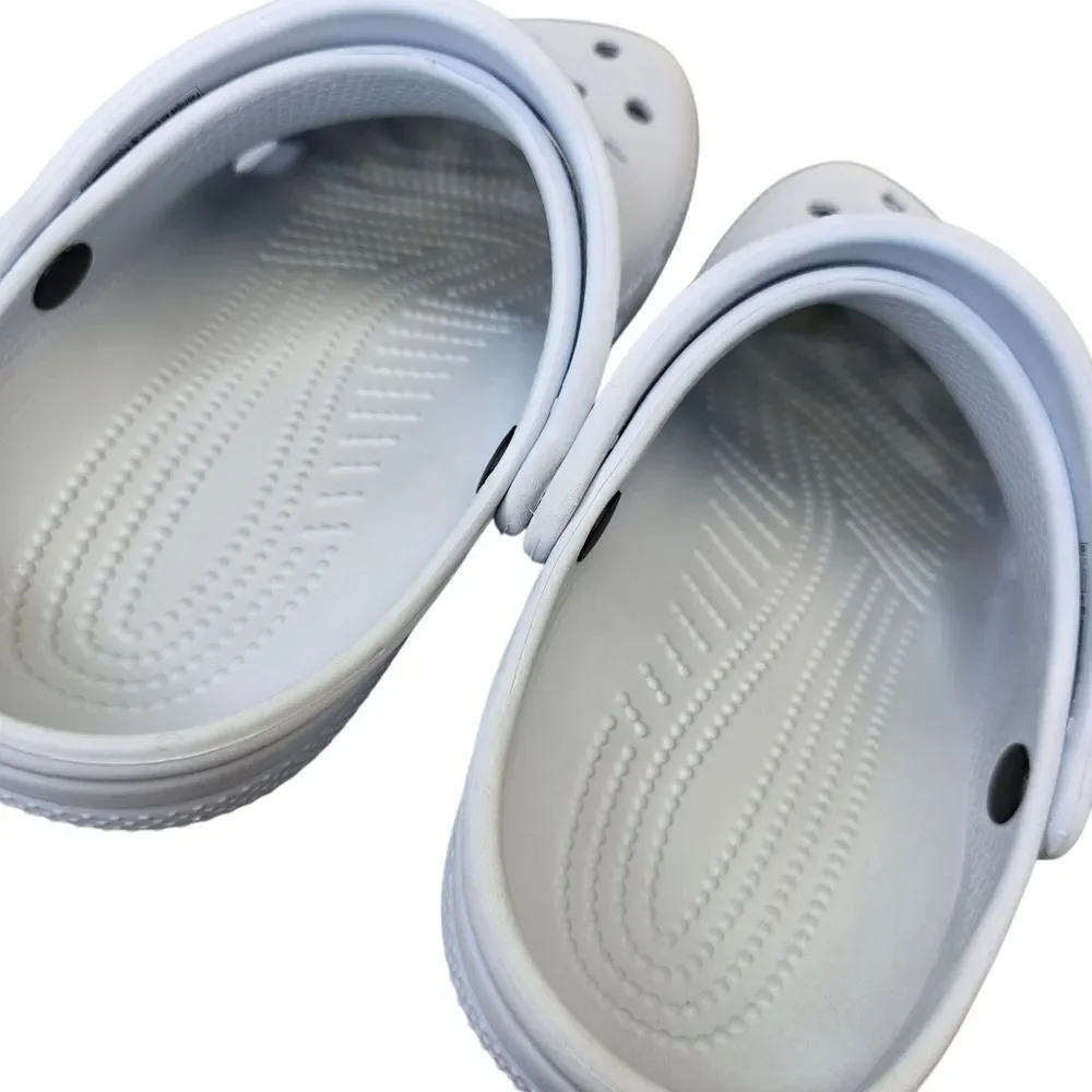 CROCS M 5/W 7 Classic Clog Mineral Blue Sandals